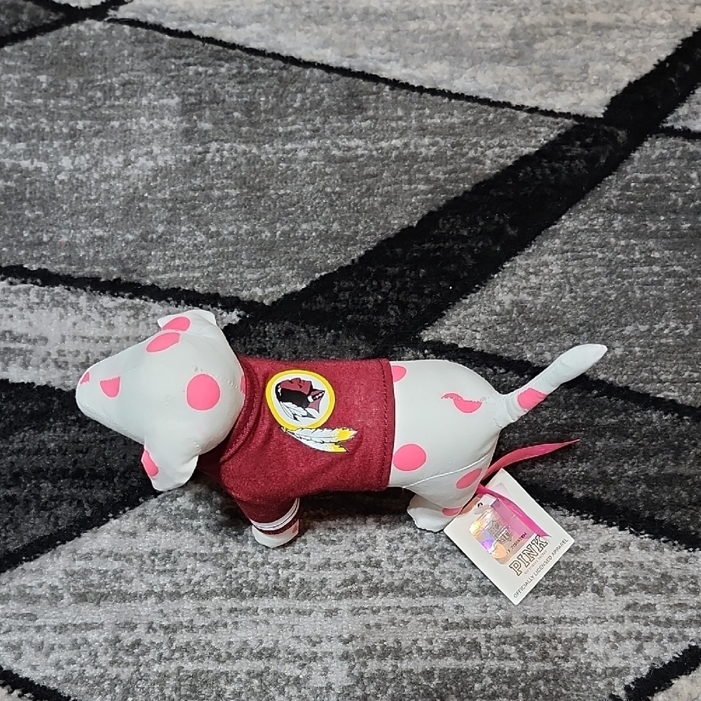 VS PINK RARE WASHINGTON REDSKINS 1ST EDITION NFL JERSEY PLUSH COLLECTIBL…